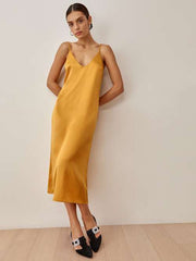 Sofia Silk Dress