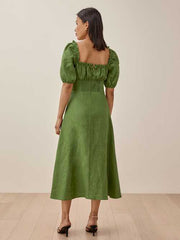 Jacqueline Linen Dress