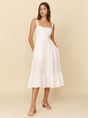 Maegan Linen Dress