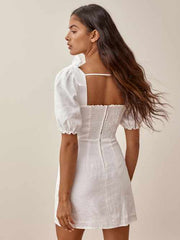 Spring Linen Dress