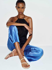 Ludo Toe Ring Strappy Flat Sandal