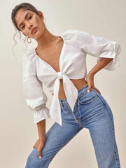 Hummingbird Linen Top