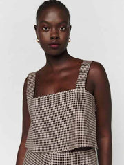 Lorin Linen Top
