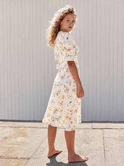 Maribel Linen Dress