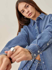 Kaci Relaxed Denim Shirt