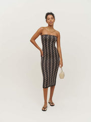 Cianna Strapless Sweater Dress