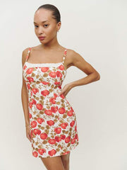 Aperol Linen Dress