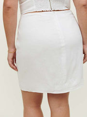 Veranda Linen Skirt Es