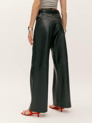 Veda Cary Wide Leg Leather Pant