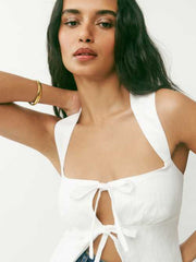 Azalea Linen Top