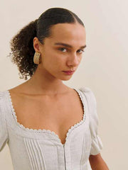 Simmie Linen Top