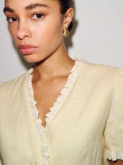 Bess Linen Top