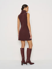Holland Cashmere Turtleneck Sweater Dress