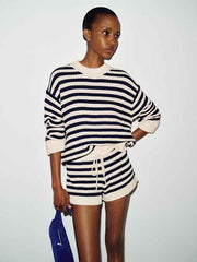 Collie Oversized Cotton Crew