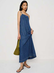 Sofi Denim Maxi Dress