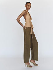 Tyler Mid Rise Barrel Jeans