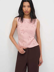 Evelina Linen Top