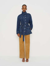 Drina Belted Denim Jacket