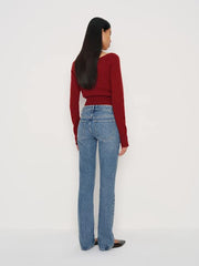 Jade Low Rise Slim Leg Jeans