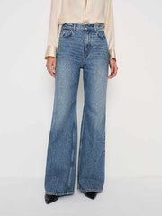 Cary High Rise Slouchy Wide Leg Long Jeans