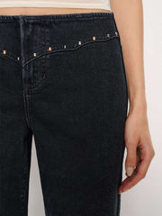Rayla Super Stretch Low Rise Straight Jeans