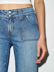 Colie Stretch Low Rise Bootcut Jeans
