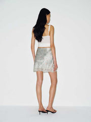 Carolina Silk Mini Skirt