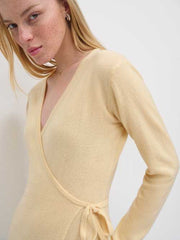 Miley Cashmere Wrap Sweater