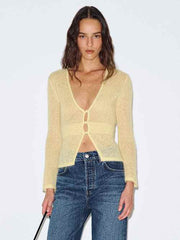 Delphine Sheer Cardigan