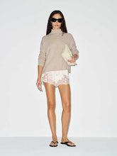 Trista Cashmere Mock Neck Sweater