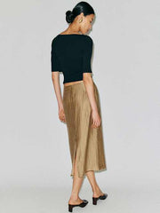 Helen Low Waist Midi Skirt