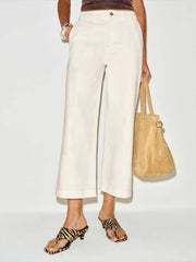 Cary Low Rise Slouchy Wide Leg Cropped Jeans