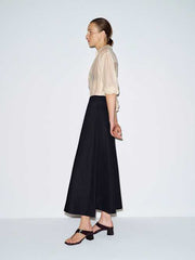 Petites Peony Linen Skirt