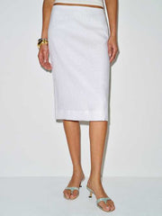 Fleur Linen Skirt