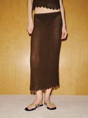 Montana Autumn Crochet Skirt