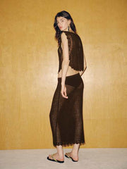 Montana Autumn Crochet Skirt