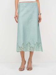 Petites Carolina Linen Skirt
