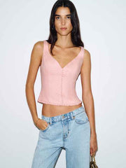 Flicka Linen Top