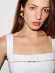 Nanette Linen Top