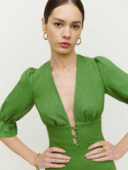 Simi Linen Dress