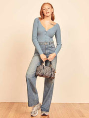 Faro Deep V Cardigan