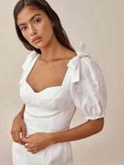 Spring Linen Dress