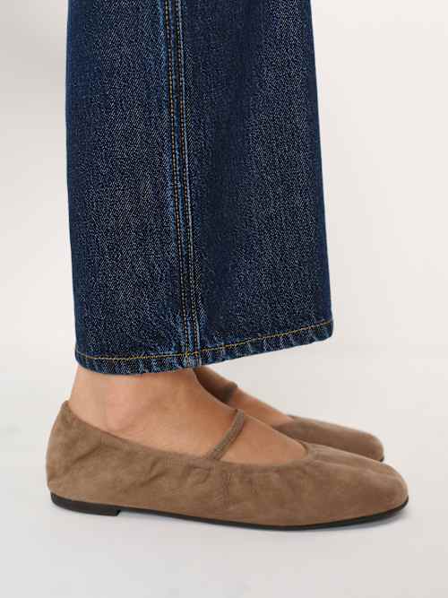 Buffy Ruched Ballet Flat