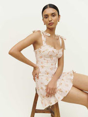 Desiree Linen Dress