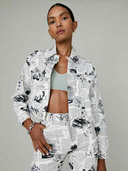 Cora Shrunken Denim Jacket