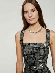 Davies Style Zine Bustier Denim Mini Dress