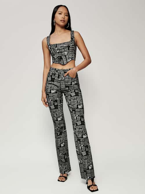 Peyton Style Zine High Rise Bootcut Jeans