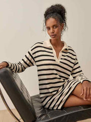 Doreen Cashmere Polo Dress