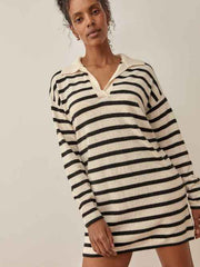 Doreen Cashmere Polo Dress