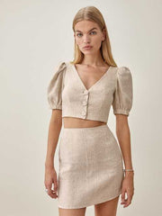 Ethel Linen Two Piece